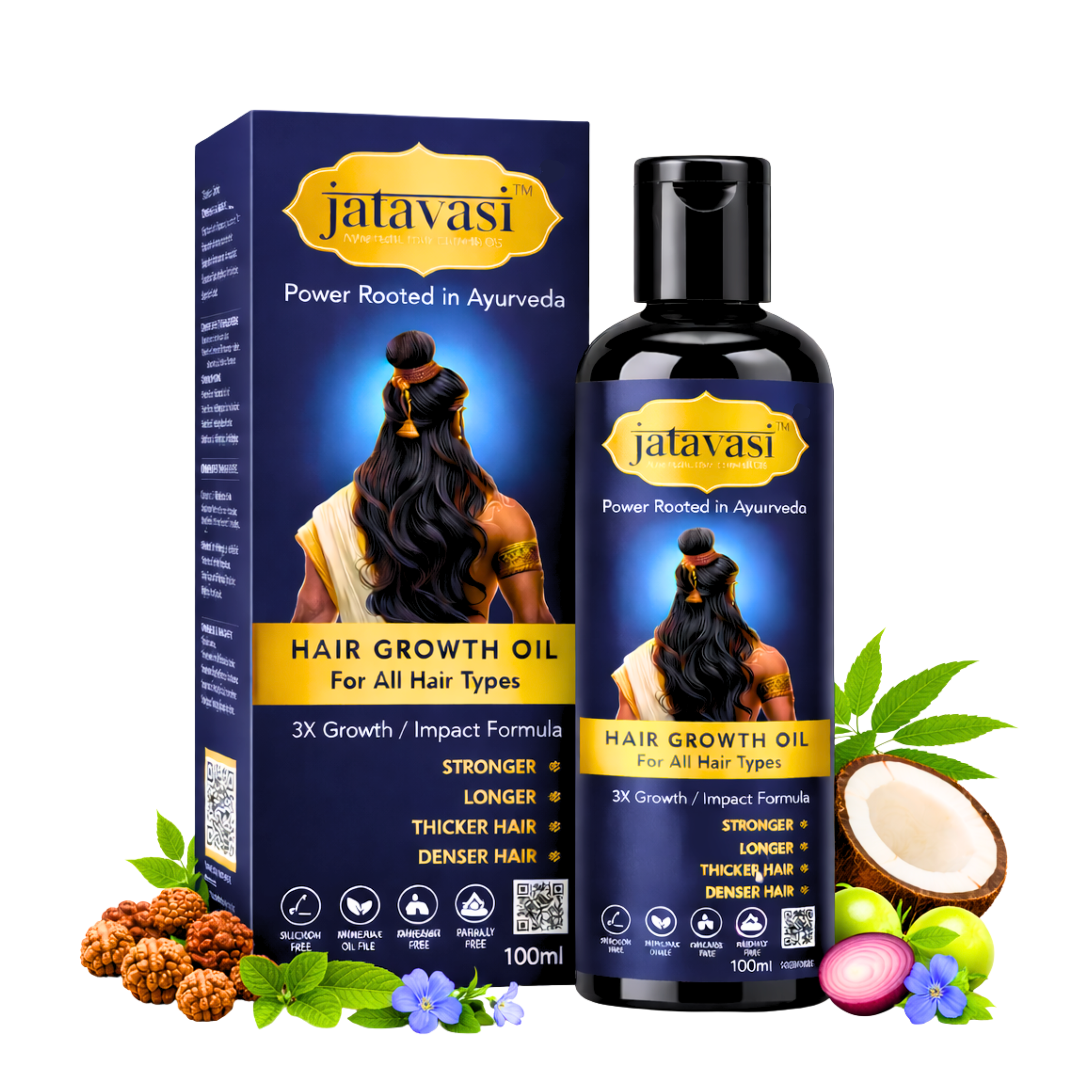 JATAVASI™ – Ayurvedic Hair Growth Oil