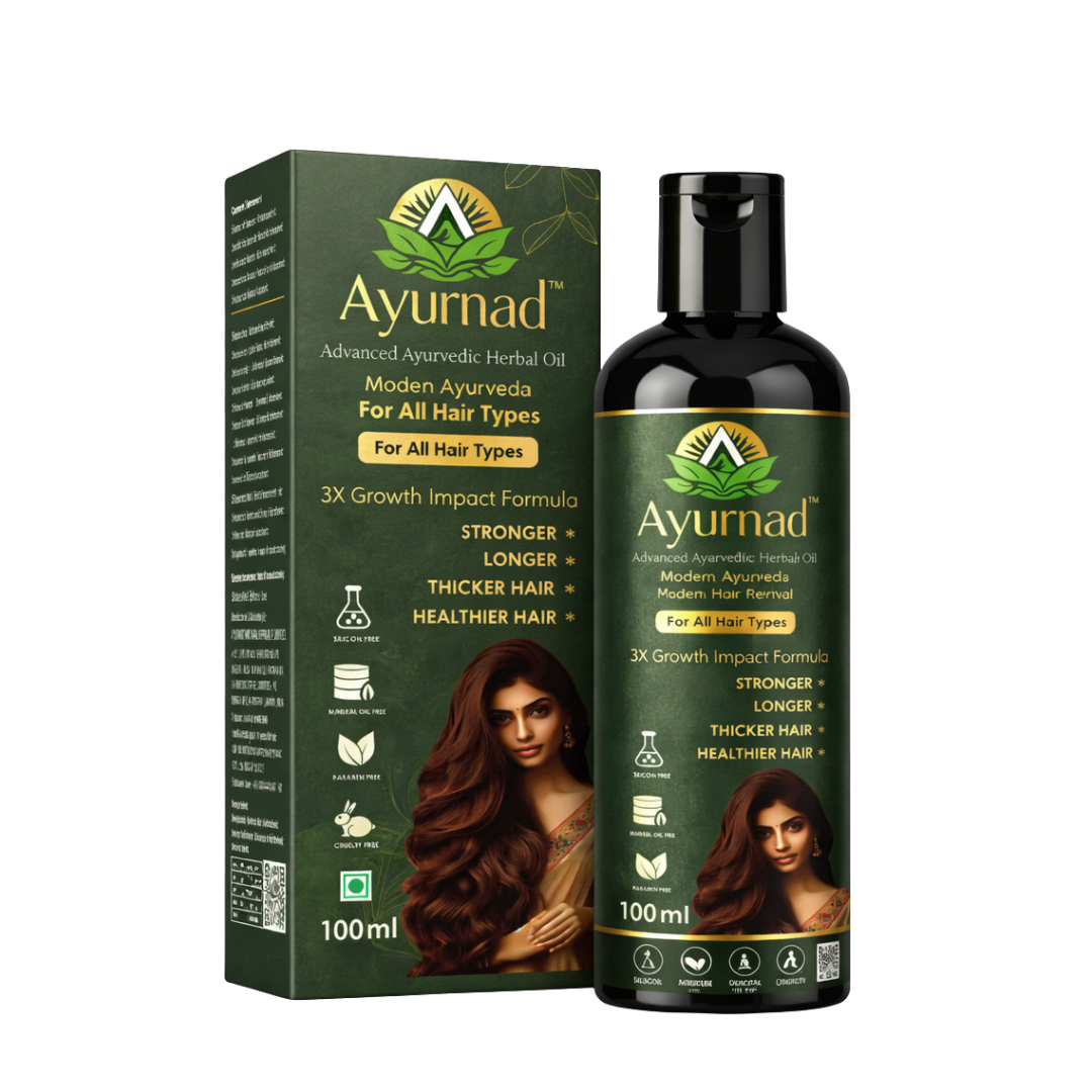 AYURNAD™ – Advanced Ayurvedic Hair Growth Oil