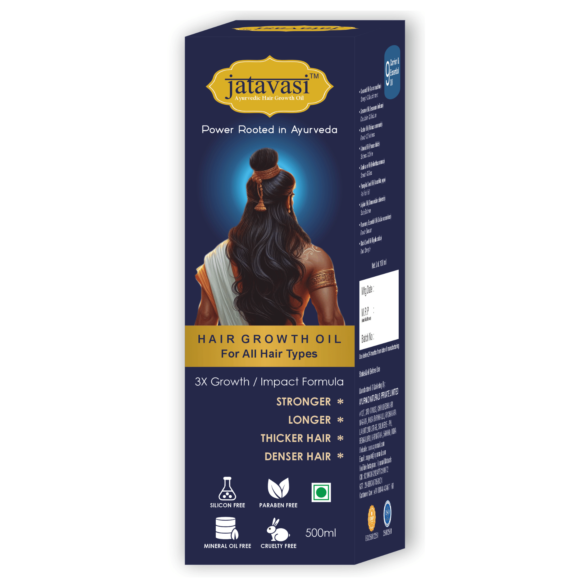 JATAVASI™ – Ayurvedic Hair Growth Oil